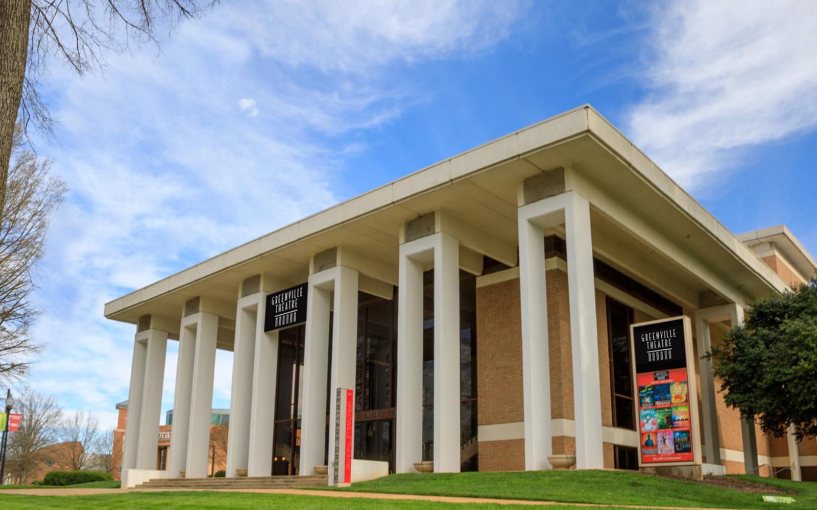 Greenville Theatre Building Daytime